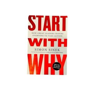 Start With Why Simon Sinek Book Leadership & Business Bestseller